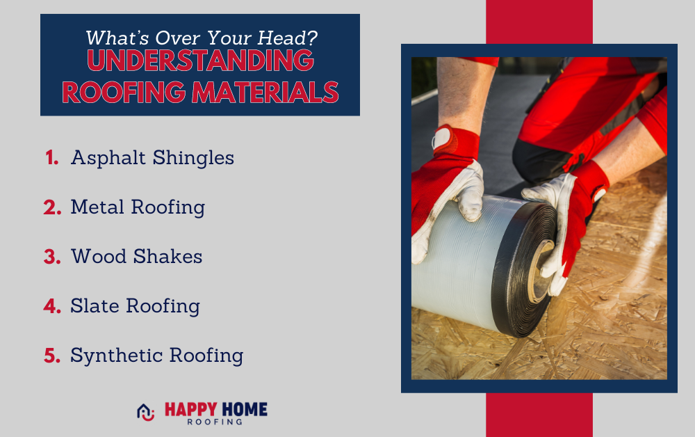 What’s Over Your Head? Understanding Roofing Materials