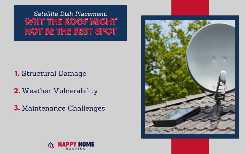 Satellite Dish Placement: Why the Roof Might Not Be the Best Spot