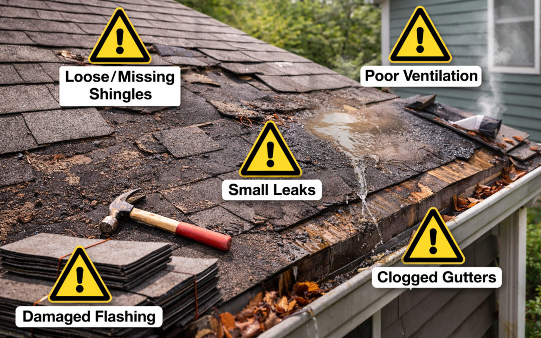 Common Roofing Problems Smithsburg Homeowners Ignore (And Why That’s Costly)